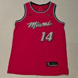 Nike Miami Heat Tyler Herro Vice City Edition Jersey NBA Swingman Pink Size 48
